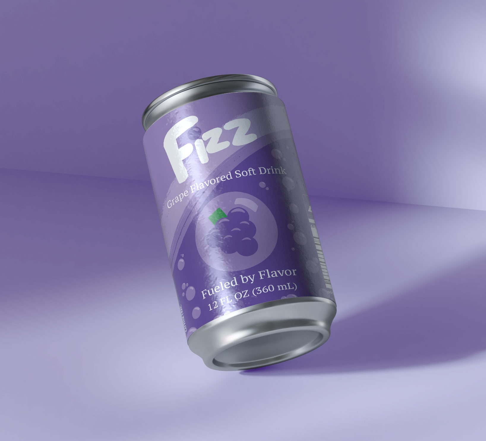 Grape soda mock up.